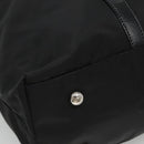 PRADA Hand Bag Nylon 2way Black Auth ki5424-11