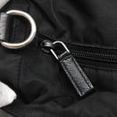 PRADA Hand Bag Nylon 2way Black Auth ki5424-15
