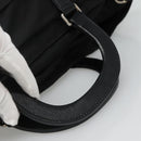 PRADA Hand Bag Nylon 2way Black Auth ki5424-7