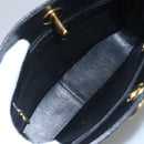 CHANEL Matelasse Chain Shoulder Bag Caviar Skin Black Gold CC Auth ki5432-16