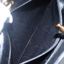 CHANEL Matelasse Chain Shoulder Bag Caviar Skin Black Gold CC Auth ki5432-20