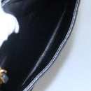 CHANEL Matelasse Chain Shoulder Bag Caviar Skin Black Gold CC Auth ki5432-21