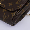 LOUIS VUITTON Monogram Favorit PM Shoulder Bag 2way M40717 LV Auth ki5466AV-12