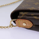 LOUIS VUITTON Monogram Favorit PM Shoulder Bag 2way M40717 LV Auth ki5466AV-16