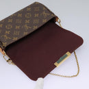LOUIS VUITTON Monogram Favorit PM Shoulder Bag 2way M40717 LV Auth ki5466AV-17