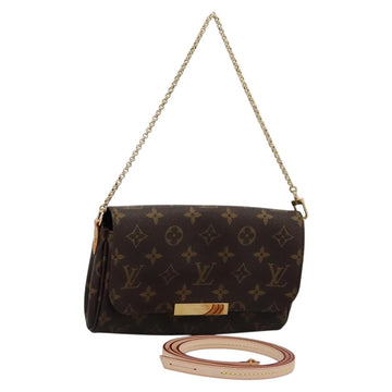 LOUIS VUITTON Monogram Favorit PM Shoulder Bag 2way M40717 LV Auth ki5466AV