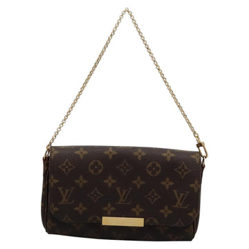 LOUIS VUITTON Monogram Favorit PM Shoulder Bag 2way M40717 LV Auth ki5466AV - 0