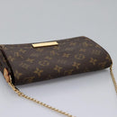LOUIS VUITTON Monogram Favorit PM Shoulder Bag 2way M40717 LV Auth ki5466AV-6