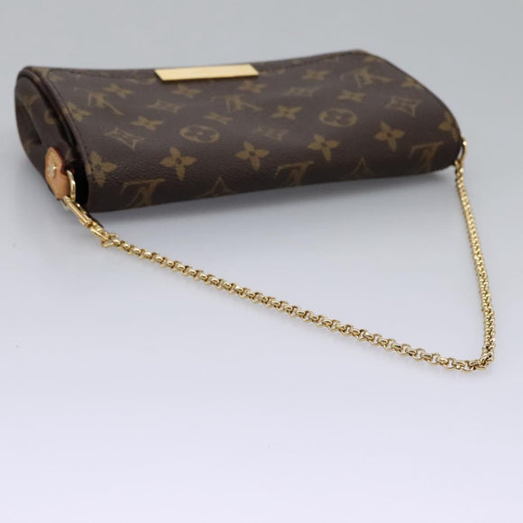 LOUIS VUITTON Monogram Favorit PM Shoulder Bag 2way M40717 LV Auth ki5466AV