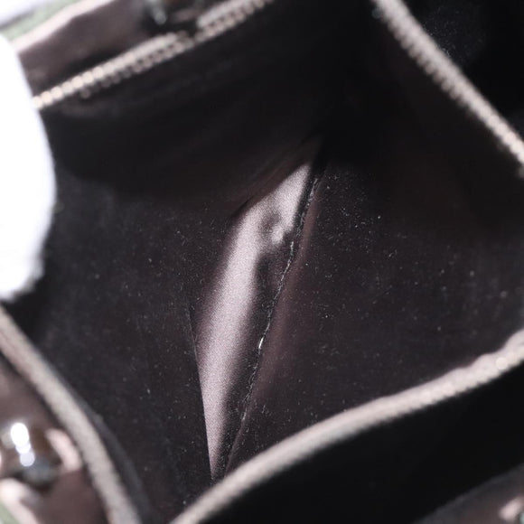 PRADA Hand Bag Nylon Khaki Auth ki5477