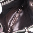 PRADA Hand Bag Nylon Khaki Auth ki5477-23