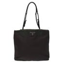 PRADA Hand Bag Nylon Khaki Auth ki5477-13