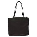 PRADA Hand Bag Nylon Khaki Auth ki5477-2