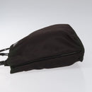 PRADA Hand Bag Nylon Khaki Auth ki5477-4