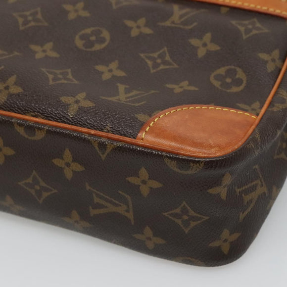 LOUIS VUITTON Monogram Trocadero 30 Shoulder Bag M51272 LV Auth ki5481