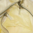 PRADA Hand Bag Nylon White Silver Auth ki5482-20