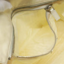 PRADA Hand Bag Nylon White Silver Auth ki5482-22