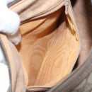 GUCCI GG Supreme Web Sherry Line Shoulder Bag PVC Beige Gold Red Auth ki5490-23