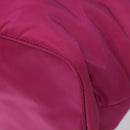PRADA Tote Bag Nylon 2way Pink Gold Auth ki5497V-16