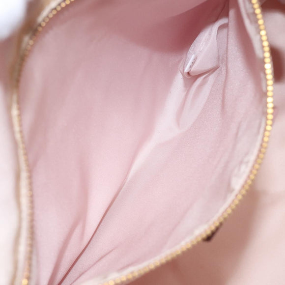 PRADA Tote Bag Nylon 2way Pink Gold Auth ki5497V