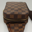 LOUIS VUITTON Damier Ebene Geronimos Shoulder Bag N51994 LV Auth ki5501A-4