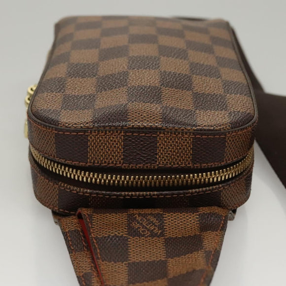LOUIS VUITTON Damier Ebene Geronimos Shoulder Bag N51994 LV Auth ki5501A