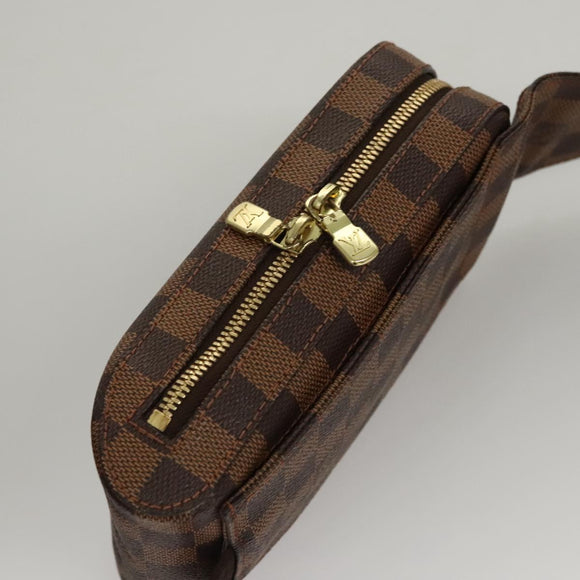 LOUIS VUITTON Damier Ebene Geronimos Shoulder Bag N51994 LV Auth ki5501A