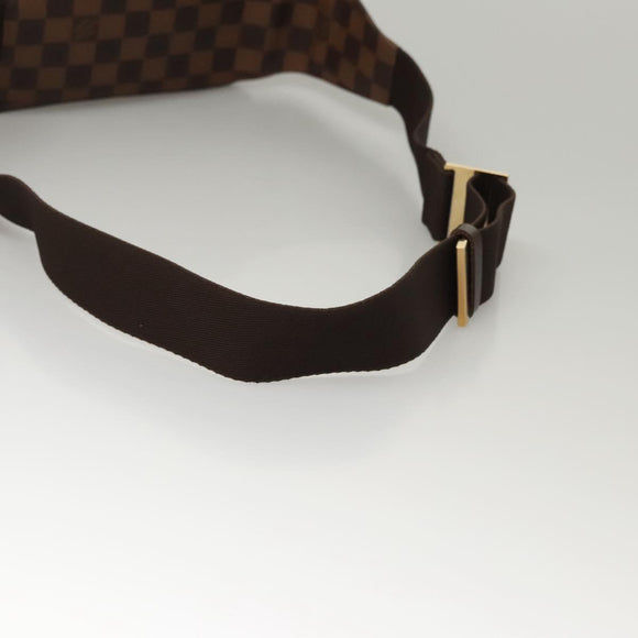 LOUIS VUITTON Damier Ebene Geronimos Shoulder Bag N51994 LV Auth ki5501A