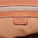 CELINE Macadam Canvas Hand Bag PVC Leather 2way Gold Brown Auth ki5507V-17