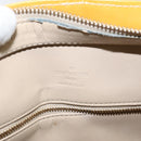 LOUIS VUITTON Monogram Vernis Houston Hand Bag Beige M91004 LV Auth ki5519-16