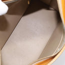 LOUIS VUITTON Monogram Vernis Houston Hand Bag Beige M91004 LV Auth ki5519-17