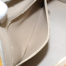 LOUIS VUITTON Monogram Vernis Houston Hand Bag Beige M91004 LV Auth ki5519-20