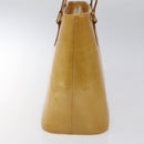 LOUIS VUITTON Monogram Vernis Houston Hand Bag Beige M91004 LV Auth ki5519-4