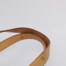 LOUIS VUITTON Monogram Vernis Houston Hand Bag Beige M91004 LV Auth ki5519-8