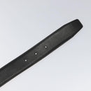 HERMES Twotone Constance H Belt Leather 31.1"" Black Auth ki5531-9