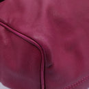 LOEWE Amazonas Mini Boston Bag Leather 2way Pink Gold Auth ki5532V-8