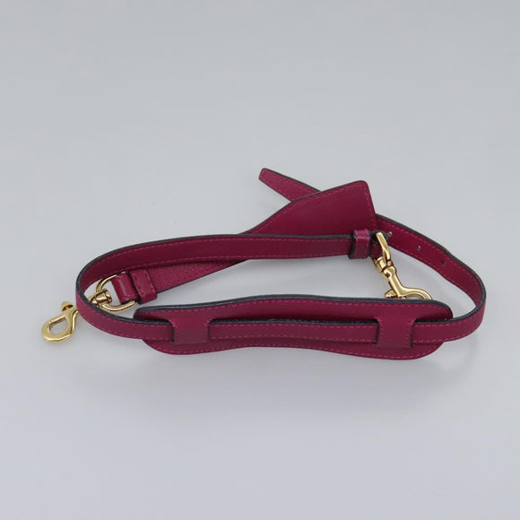 LOEWE Amazonas Mini Boston Bag Leather 2way Pink Gold Auth ki5532V