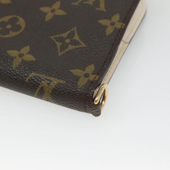 LOUIS VUITTON Monogram Portefeuille Insolite Wallet Yvoire M66563 LV Auth ki5550