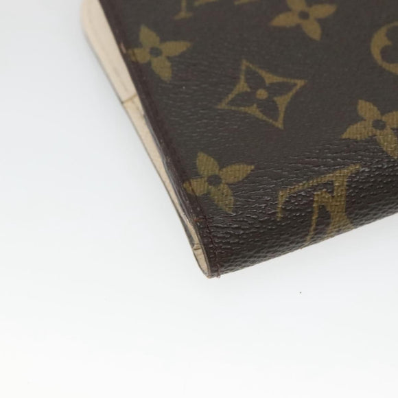LOUIS VUITTON Monogram Portefeuille Insolite Wallet Yvoire M66563 LV Auth ki5550