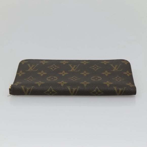 LOUIS VUITTON Monogram Portefeuille Insolite Wallet Yvoire M66563 LV Auth ki5550