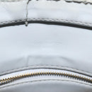 LOUIS VUITTON Monogram Vernis Houston Hand Bag Gris M91053 LV Auth ki5565-18