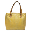 LOUIS VUITTON Monogram Vernis Houston Hand Bag Gris M91053 LV Auth ki5565-2