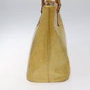 LOUIS VUITTON Monogram Vernis Houston Hand Bag Gris M91053 LV Auth ki5565-3