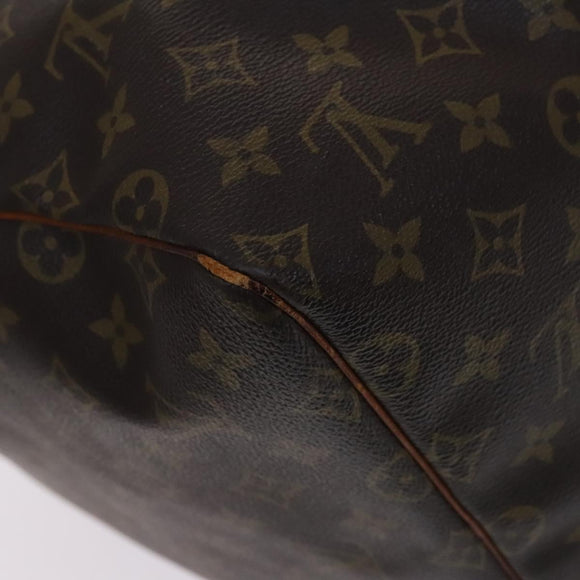 LOUIS VUITTON Monogram Keepall 55 Boston Bag M41424 LV Auth ki5574