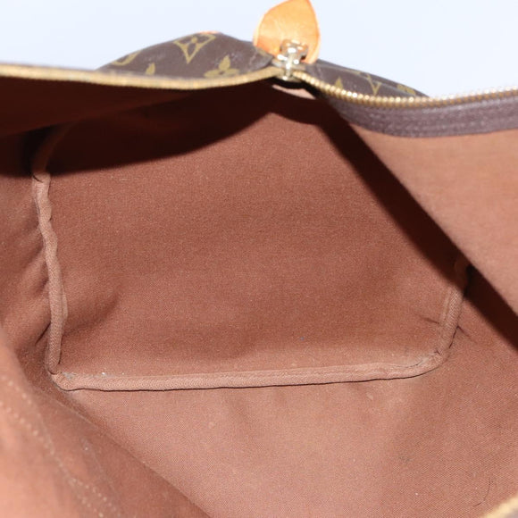 LOUIS VUITTON Monogram Keepall 55 Boston Bag M41424 LV Auth ki5574