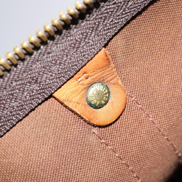 LOUIS VUITTON Monogram Keepall 55 Boston Bag M41424 LV Auth ki5574