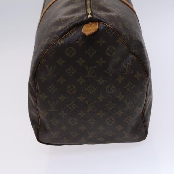 LOUIS VUITTON Monogram Keepall 55 Boston Bag M41424 LV Auth ki5574