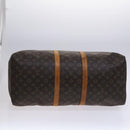 LOUIS VUITTON Monogram Keepall 55 Boston Bag M41424 LV Auth ki5574-5