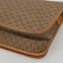 GUCCI Micro GG Supreme Web Sherry Line Shoulder Bag PVC Beige Gold Auth ki5605-15