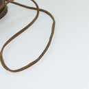 GUCCI GG Supreme Web Sherry Line Bag PVC Beige Gold 156 02 066 Auth ki5606-7